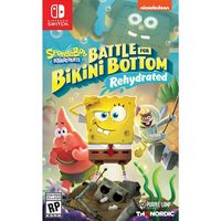 SpongeBob SquarePants: Battle for Bikini Bottom - Rehydrated - Nintendo Switch - Large Front