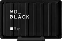 WD - BLACK D10 8TB External USB 3.2 Gen 1 Portable Hard Drive - Black - Large Front