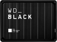 WD - BLACK P10 4TB External USB 3.2 Gen 1 Portable Hard Drive - Black - Large Front