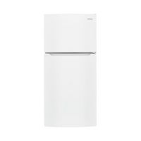 Frigidaire - 13.9 Cu. Ft. Top-Freezer Refrigerator - White - Large Front