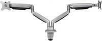 Mount-It! - Dual Monitor Desk Mount With Gas Spring Arms Up to 32