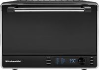KitchenAid - Dual Convection Countertop Oven - KCO255 - Black Matte - Large Front