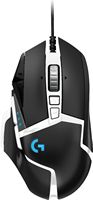 Logitech - G502 HERO SE Wired Optical Gaming Mouse with RGB Lighting - Wired - Black - Large Front