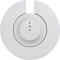 Bose - Portable Smart Speaker Charging Cradle - Luxe Silver - Large Front