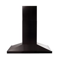 ZLINE - 36 inches - Externally Vented - Island Range Hood - Stainless Steel - Large Front