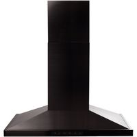 ZLINE - 30 inches - Externally Vented - Island Range Hood - Stainless Steel - Large Front