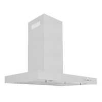 ZLINE - 36 inches - Externally Vented - Wall Range Hood - Brushed Stainless Steel - Large Front