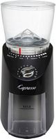 Capresso - Infinity Plus 4-Oz. Conical Burr Coffee Grinder - Black - Large Front