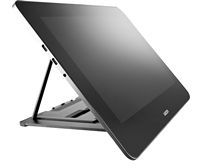 Wacom - Stand for Cintiq 16 - Silver/Black - Large Front