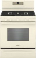 Whirlpool - 5.0 Cu. Ft. Freestanding Gas Range with Self-Cleaning and SpeedHeat Burner - Biscuit - Large Front