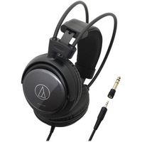 Audio-Technica - SonicPro ATH-AVC400 Wired Over-the-Ear Headphones - Black - Large Front