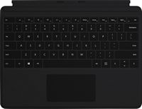 Microsoft - Surface Pro Keyboard for Pro 8, Pro 9 and Pro X - Black - Large Front