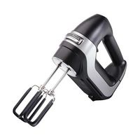 Hamilton Beach - 62655 Professional 7-Speed Hand Mixer - Matte Black - Large Front