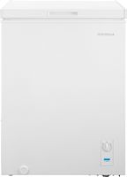 Insignia™ - 5.0 Cu. Ft. Garage Ready-Chest Freezer - White - Large Front