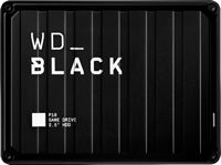 WD - BLACK P10 5TB External USB 3.2 Gen 1 Portable Hard Drive - Black - Large Front