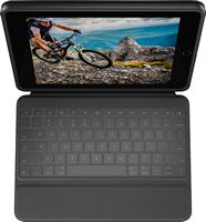 Logitech - Rugged Folio Keyboard Folio for Apple iPad (7th, 8th & 9th Gen) with Durable Spill-Pro... - Large Front