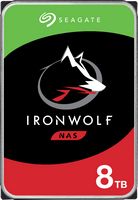 Seagate - IronWolf 8TB Internal SATA NAS Hard Drive with Rescue Data Recovery Services - Large Front