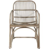 OSP Home Furnishings - Hastings Tuscan Armchair - Gray - Large Front