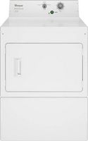 Whirlpool - 7.4 Cu. Ft.Gas Dryer with High-Velocity Airflow System - White - Large Front