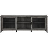 Walker Edison - Industrial TV Stand for Most TVs up to 78