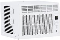 GE - 250 Sq. Ft. 6,000 BTU Window Air Conditioner with Remote - White - Large Front