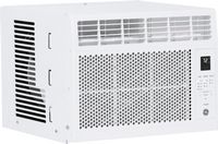 GE - 150 Sq. Ft. 5,000 BTU Window Air Conditioner with Remote - White - Large Front