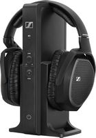 Sennheiser - RS 175 RF Wireless Headphone System for TV Listening with Bass Boost and Surround So... - Large Front