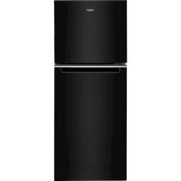 Whirlpool - 11.6 Cu. Ft. Top-Freezer Counter-Depth Refrigerator - Black - Large Front