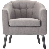 Adore Decor - Casual Armchair - Gray - Large Front