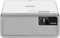 Epson - EF-100 Mini Laser Streaming Wireless 3LCD Projector with Android TV - White - Large Front