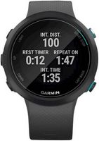 Garmin - Swim 2 Smartwatch 42mm Fiber-Reinforced Polymer - Slate - Large Front