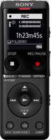 Sony - UX Series Digital Voice Recorder - Black - Large Front