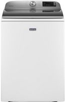 Maytag - 4.7 Cu. Ft. Smart Top Load Washer with Extra Power Button - White - Large Front