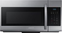 Samsung - 1.7 Cu. Ft. Over-the-Range Microwave - Stainless Steel - Large Front
