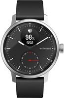 Withings - SCANWATCH - Hybrid Smartwatch with ECG, heart rate and oximeter - 42mm - Black - Large Front