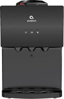 Avalon - A11 Top-Loading Bottled Water Cooler - Black Stainless Steel - Large Front