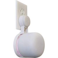 Mount Genie - The Point Outlet Mount for Google Nest Wi-Fi Add-On Points - White - Large Front