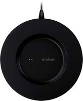 Ember - Charging Coaster 2 - Black - Large Front