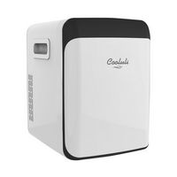 Cooluli - Classic 0.5 Cu. Ft. Mini Fridge - White - Large Front