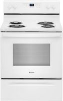 Whirlpool - 4.8 Cu. Ft. Freestanding Electric Range with Keep Warm Setting - White - Large Front