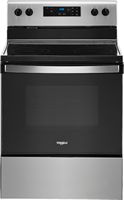 Whirlpool - 5.3 Cu. Ft. Freestanding Electric Range with Keep Warm Setting - Stainless Steel - Large Front