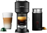 Nespresso - Vertuo Next Premium by Breville with Aeroccino3 - Classic Black - Large Front