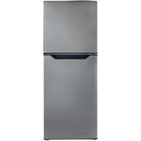 Danby - 7 Cu. Ft. Top-Freezer Refrigerator - Black/Stainless Steel Look - Large Front