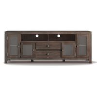 Cosmopolitan Contemporary TV Media Stand for Most TVs Up to 80