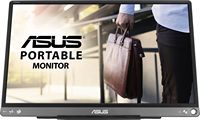 ASUS - ZenScreen 15.6” IPS FHD 1080P USB Type-C Portable Monitor with Foldable Smart Case - Dark ... - Large Front