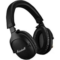 Marshall - Monitor II A.N.C. Wireless Noise Cancelling Over-the-Ear Headphones - Black - Large Front