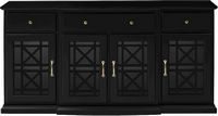 Landon MDF 4-Door 3-Drawer Sideboard - Large Front