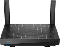 Linksys - Max-Stream AX1800 Dual-Band Mesh Wi-Fi 6 Router - Black - Large Front