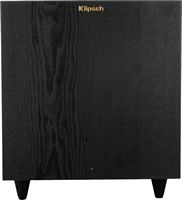 Klipsch - R-80SWi Wireless Pre-paired Subwoofer - Black - Large Front