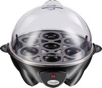 Hamilton Beach - 7-Egg Cooker - Black - Large Front